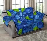 Blueberry Pattern Background Loveseat Couch Cover Protector