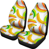 Banana Geometric Pattern Universal Fit Car Seat Covers