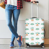 Bonsai Fan Pattern Luggage Covers