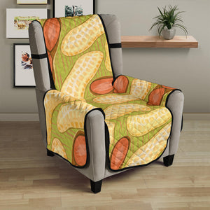 Peanut Pattern Theme Chair Cover Protector