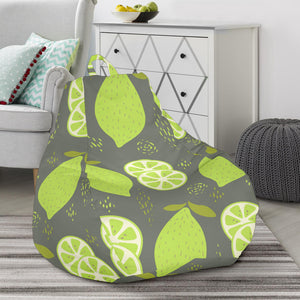 Lime Pattern Theme Bean Bag Cover