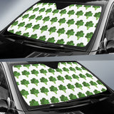 Broccoli Pattern Car Sun Shade