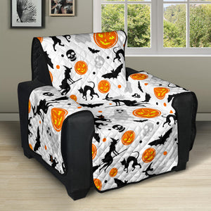 Halloween Pattern Recliner Cover Protector