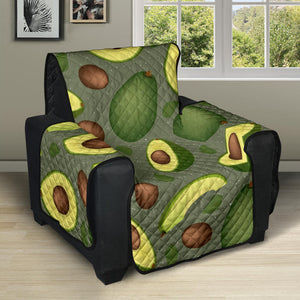 Avocado Pattern Background Recliner Cover Protector