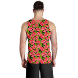 Grapefruit Leaves Pattern Men Tank Top