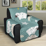 Sheep Sweet Dream Pattern Recliner Cover Protector