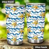 Starfish Pattern Tumbler