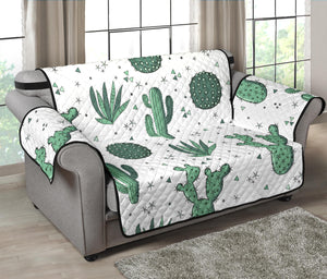 Cactus Pattern Loveseat Couch Cover Protector