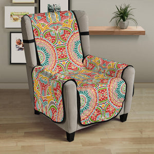 Indian Theme Pattern Chair Cover Protector