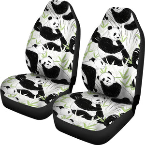 Panda Pattern Universal Fit Car Seat Covers