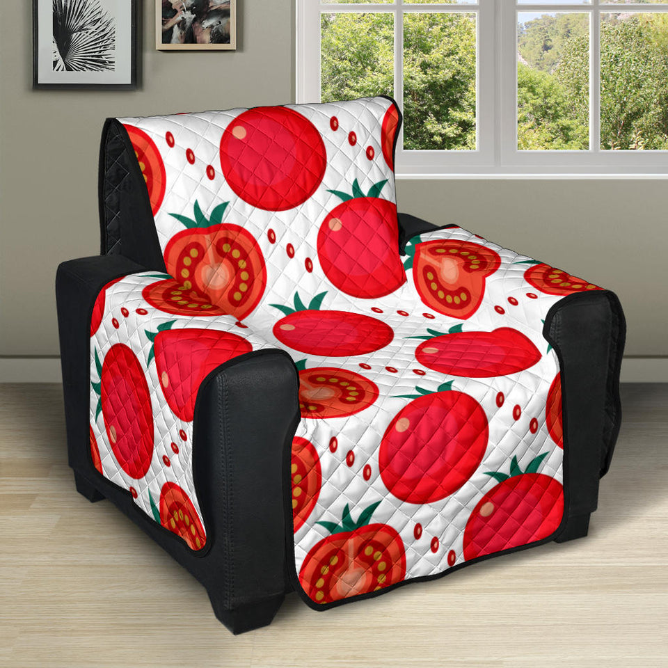 Tomato Pattern Recliner Cover Protector