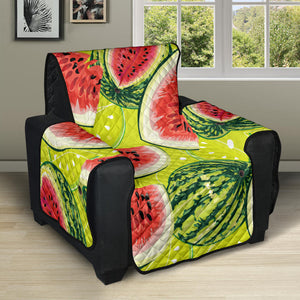 Watermelon Theme Pattern Recliner Cover Protector