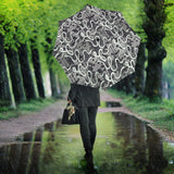 Snake Gray Pattern Umbrella