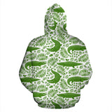 Crocodile Pattern Men Women Pullover Hoodie