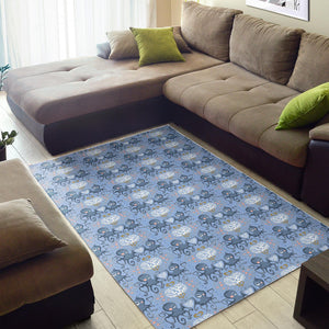 Octopus Heart Pattern Area Rug