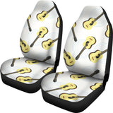 Classic Guitar Pattern Universal Fit Car Seat Covers