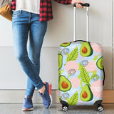 Avocado Pattern Theme Luggage Covers