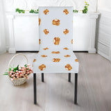 Pancake Pattern Print Design 03 Dining Chair Slipcover
