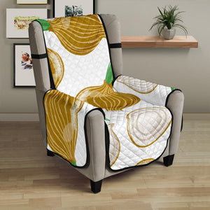 Onion Pattern Background Chair Cover Protector