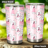 Poodle Pattern Tumbler