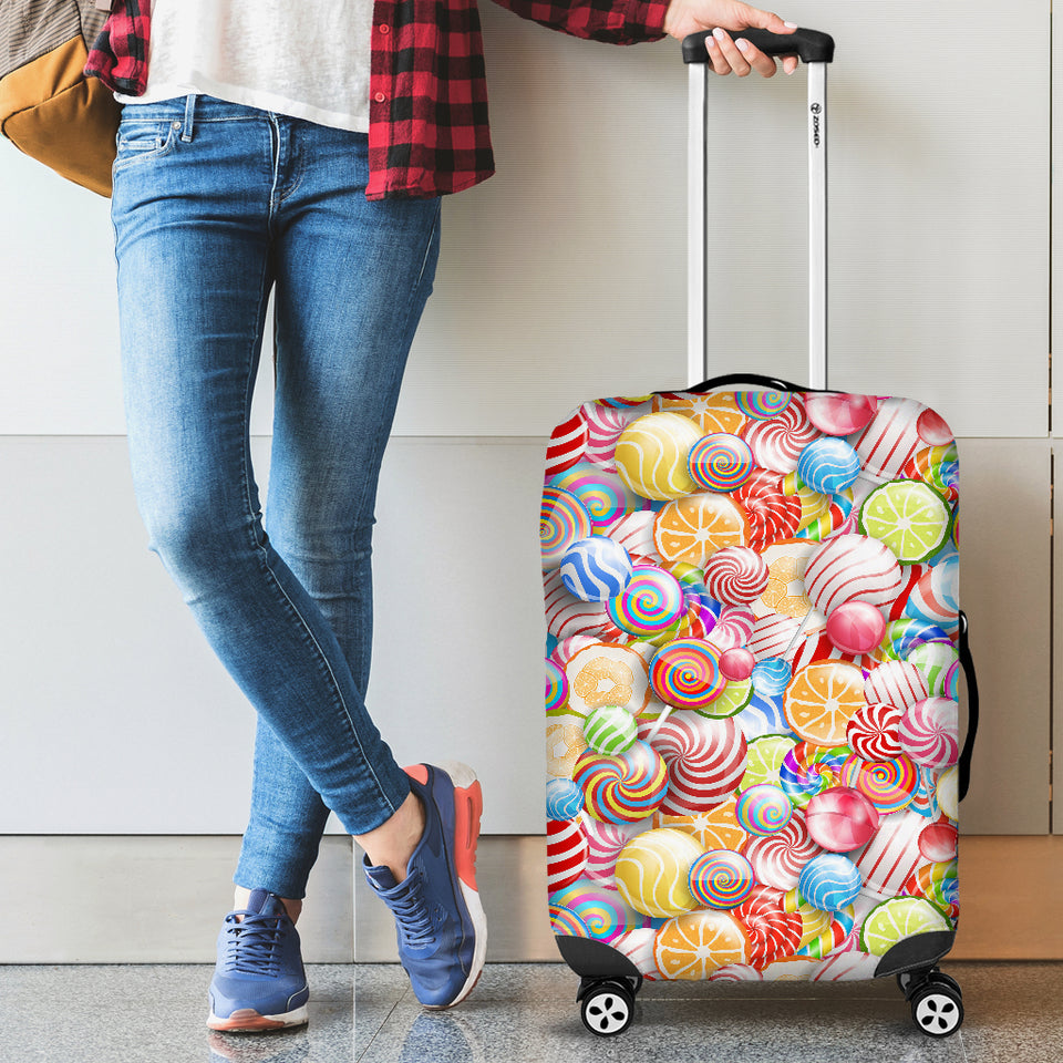 Candy Lollipop Pattern Luggage Covers