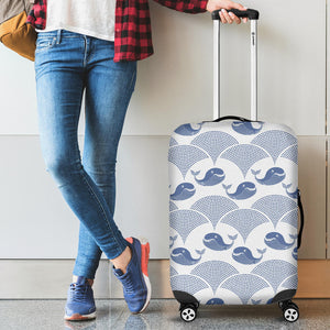 Whale Pattern Luggage Covers