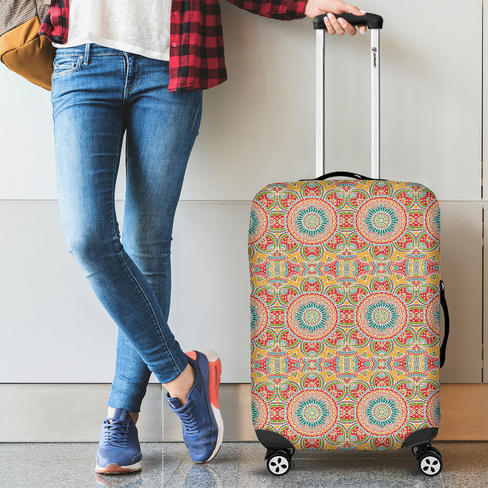 Indian Theme Pattern Luggage Covers