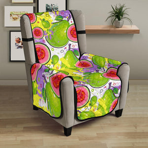 Guava Pattern Chair Cover Protector