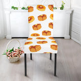 Pancake Pattern Print Design 04 Dining Chair Slipcover
