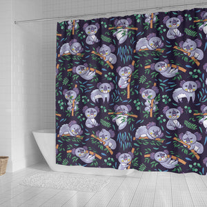 Koala Pattern Shower Curtain Fulfilled In US
