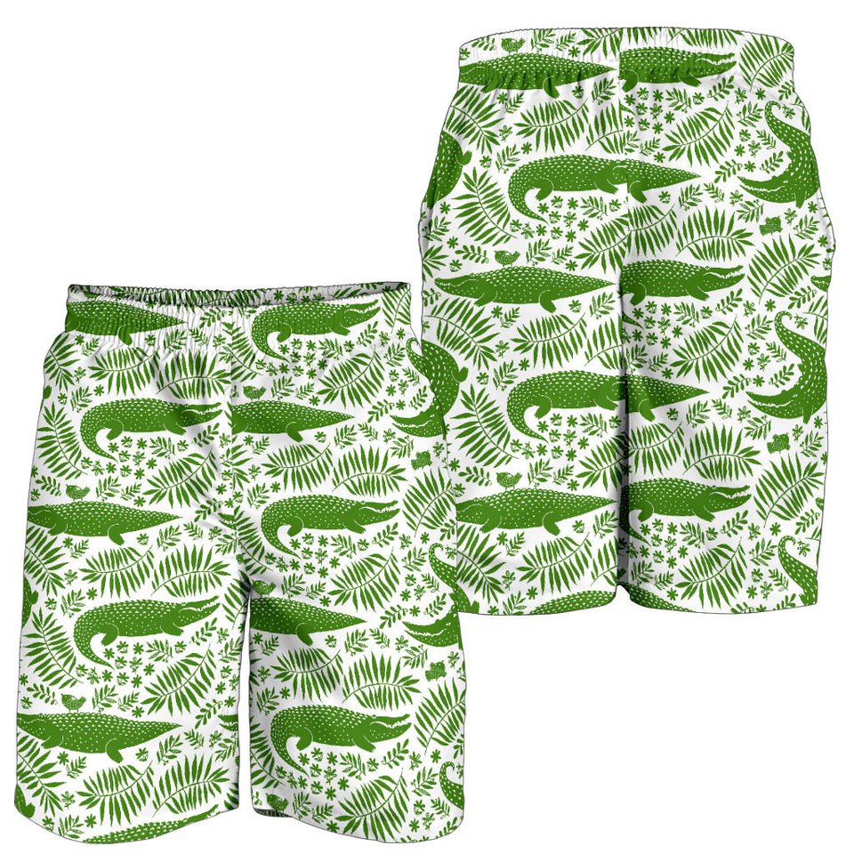 Crocodile Pattern Men Shorts