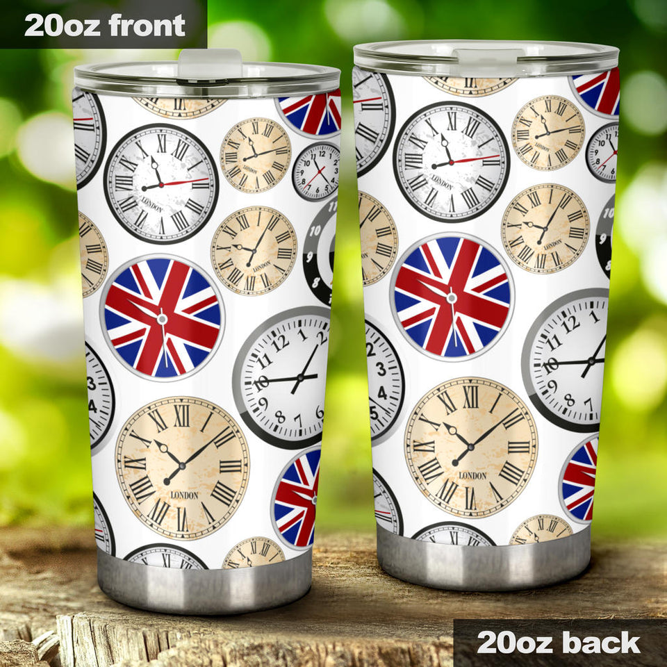 Wall Clock UK Pattern Tumbler