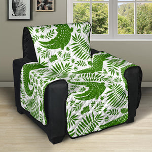 Crocodile Pattern Recliner Cover Protector