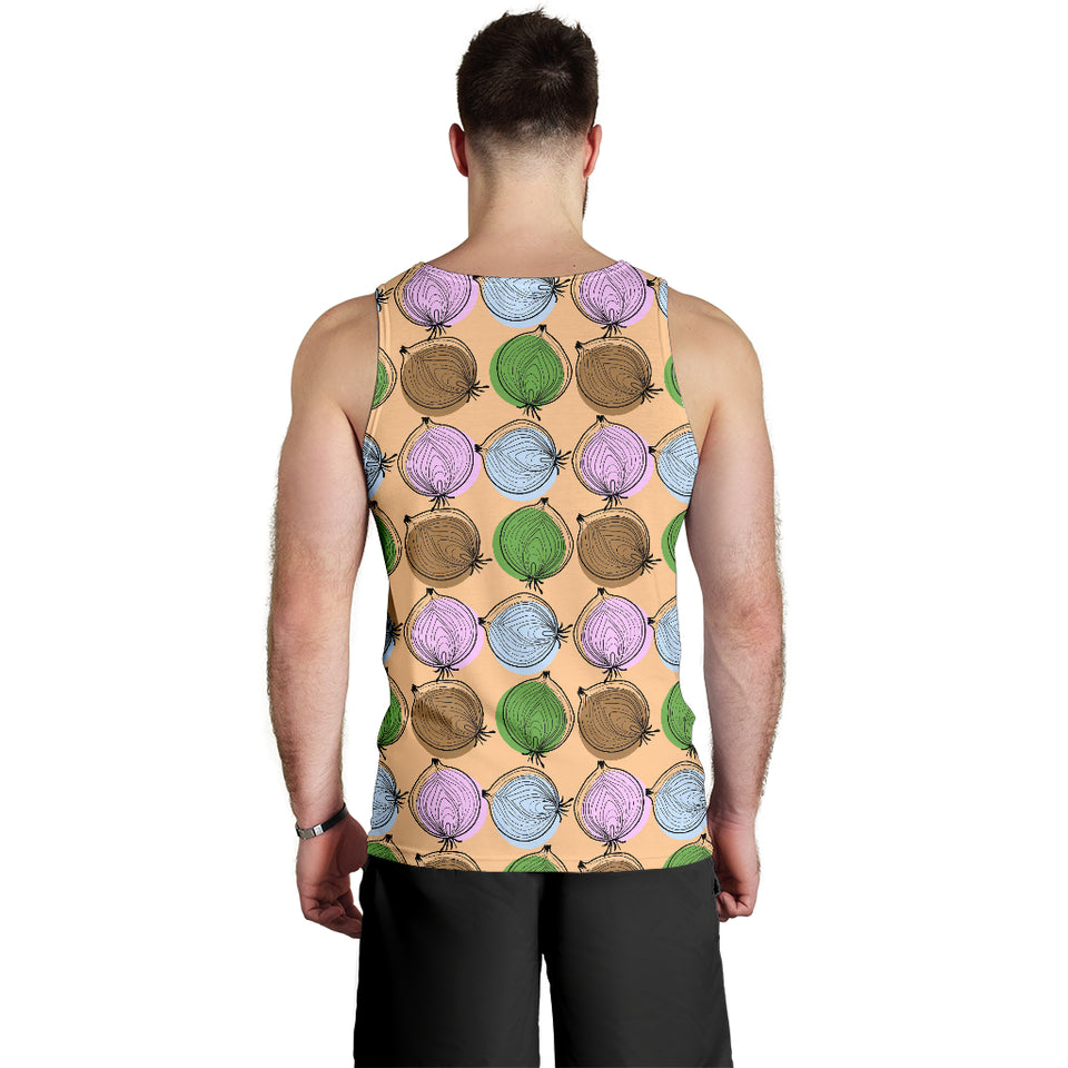 Onion Pattern Men Tank Top