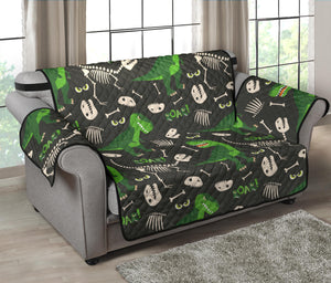 Dinosaur Pattern Loveseat Couch Cover Protector