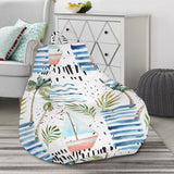 Sailboat Pattern Theme Bean Bag Cover