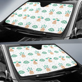 Bonsai Fan Pattern Car Sun Shade