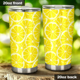 Sliced Lemon Pattern Tumbler