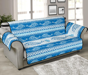 Dolphin Tribal Pattern background Sofa Cover Protector