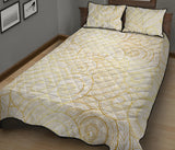 Shell Tribal Pattern Quilt Bed Set