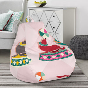 Colorful Sea Lion Pattern Bean Bag Cover