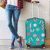 Christmas Candy Pattern Luggage Covers