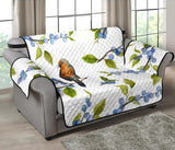 Blueberry Bird Pattern Loveseat Couch Cover Protector