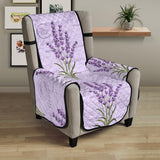 Lavender Pattern Background Chair Cover Protector