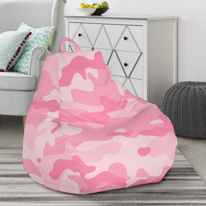 Pink Camo Camouflage Pattern Bean Bag Cover