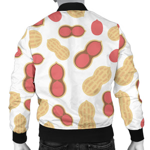 Peanut Theme Pattern Men Bomber Jacket