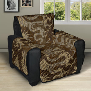 Dragon Pattern Recliner Cover Protector