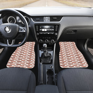 Sausage Pattern Print Design 02 Front Car Mats