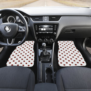 Darts Pattern Print Design 01 Front Car Mats