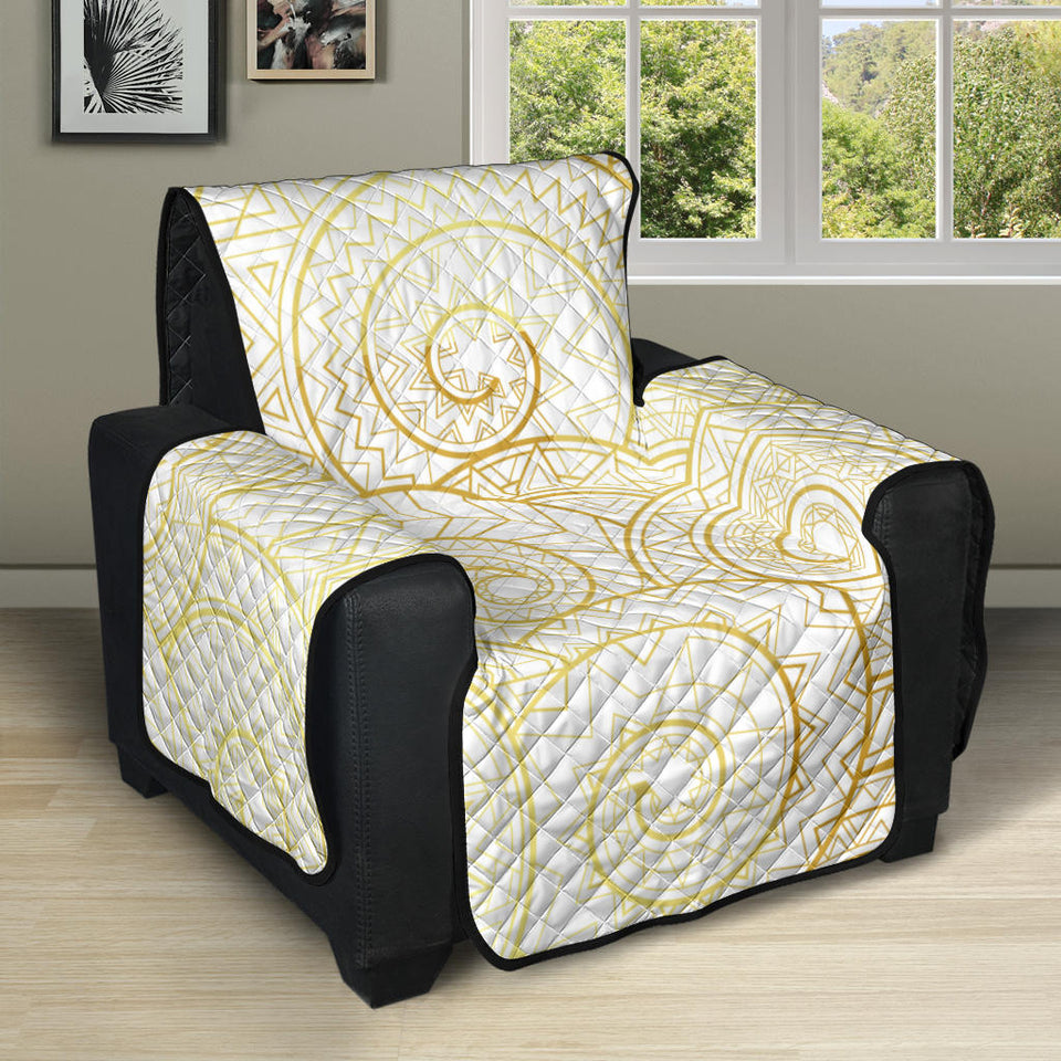 Shell Tribal Pattern Recliner Cover Protector